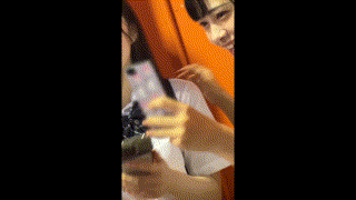 spay525【Sちゃん＆Hちゃん】千川とわ｜花乃はるひ エロGIF 1
