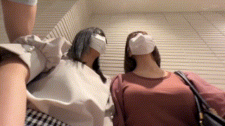 shinki143【Y143ちゃん＆S143ちゃん】穂花あいり｜鳳みゆ エロGIF 1