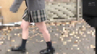 y039【グレーブレザー緑リボンちゃん039】 エロGIF 1