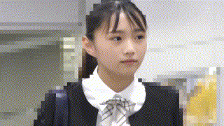 y027【黒ボレロベージュリボンちゃん027】 エロGIF 1