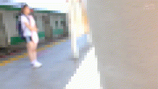 y030【バトミントン部活帰りちゃん030】 エロGIF 2