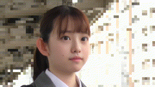 y039【グレーブレザー緑リボンちゃん039】 エロGIF 2