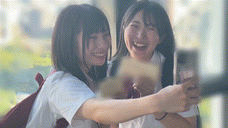 spay524【Mちゃん＆Hちゃん】松井日奈子｜皆月ひかる エロGIF 2