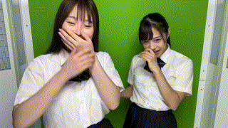 spay525【Sちゃん＆Hちゃん】千川とわ｜花乃はるひ エロGIF 2